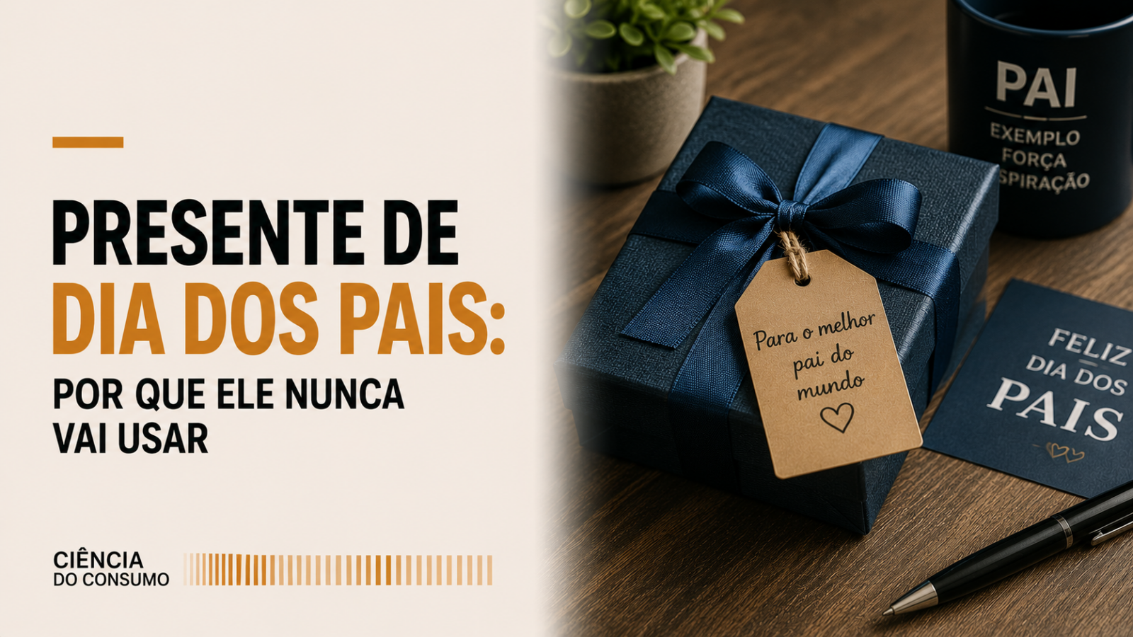 Presente de Dia dos Pais: por que compramos o que ele nunca vai usar